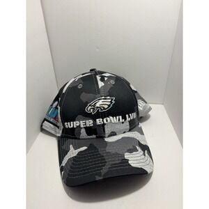 Philadelphia Eagles New Era 9FORTY 2022 NFC Champions Super Bowl 57 Camo‎ Hat